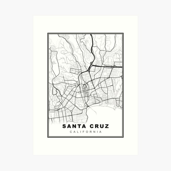 Santa Cruz Map