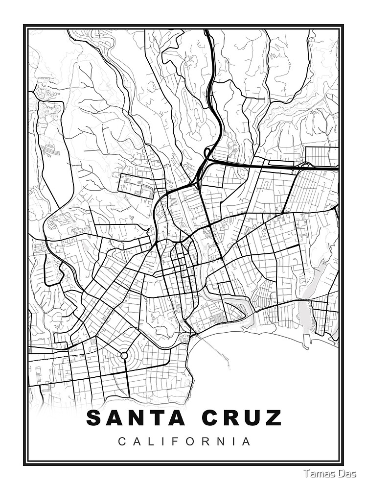 Santa Cruz Map