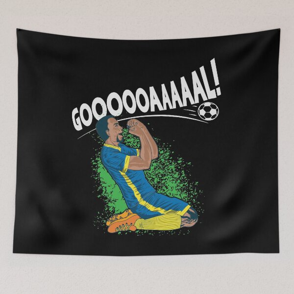 Item preview, soccer goal GOOOOOOAAAAL! Football Fan Design designed and sold by FalkDania.