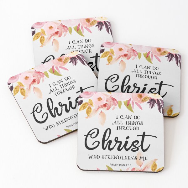 Item preview, I can do all things through Christ who strengthens me designed and sold by della95.