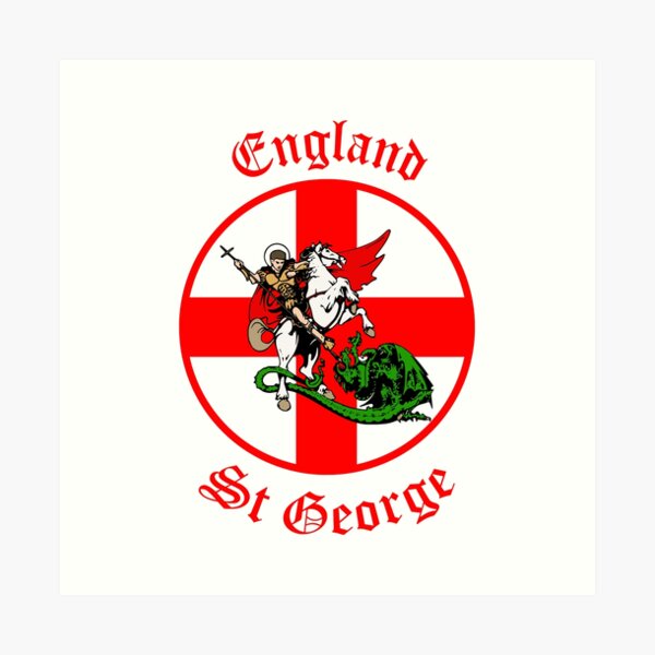 St George Art Print