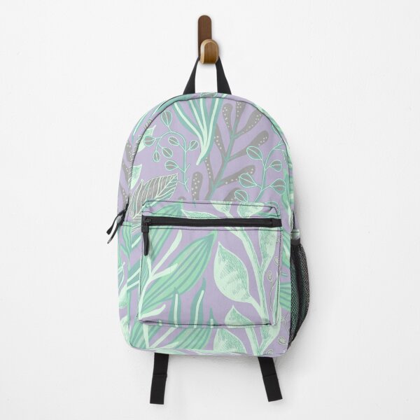 Item preview, Leaf And Plants Green Botanical Pattern designed and sold by GazelleCreates.