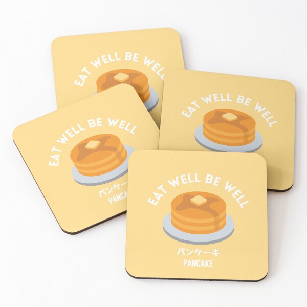 Item preview, Yellow Hotcake Pancake Japanese Cafe Food Sweet Snack  designed and sold by zion-11.