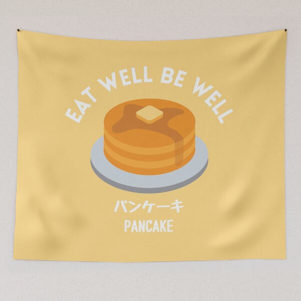 Item preview, Yellow Hotcake Pancake Japanese Cafe Food Sweet Snack  designed and sold by zion-11.