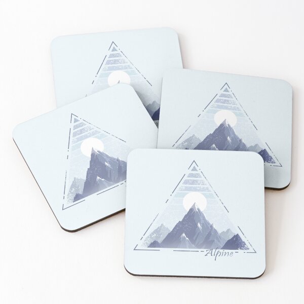 Item preview, Alpine Mountains Biome Retro design designed and sold by BootsDotEXE.