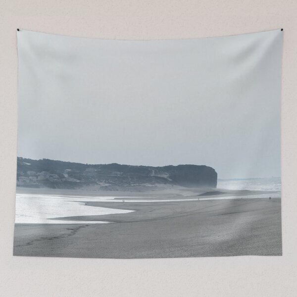 Item preview, Pearly Ocean Mists - Obidos Lagoon Entrance on Portugal Silver Coast designed and sold by Georgia Mizuleva.