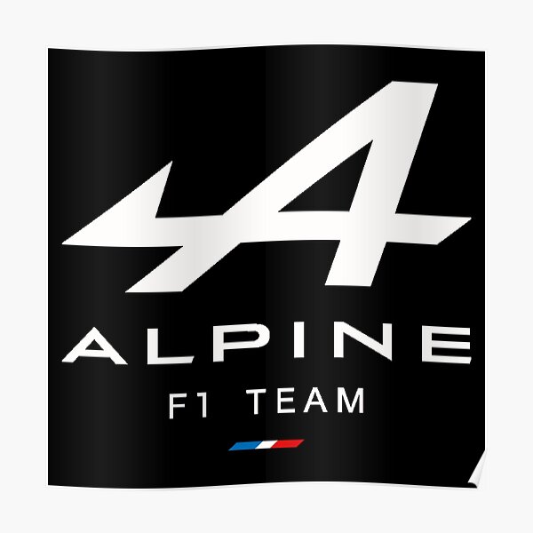 Alpine F1 Team Posters Redbubble