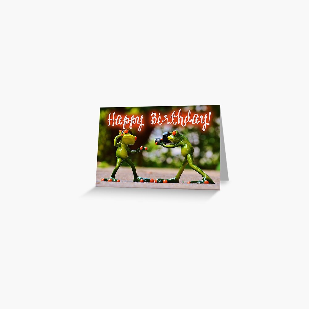 Carte de v ux  Joyeux  anniversaire  Photographe   par 