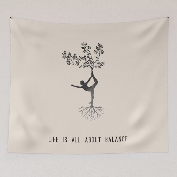 Item preview, Watercolor Yoga Pose | Spiritual Yoga Artwork | Inspirational Saying designed and sold by Sadhana Design Studio.