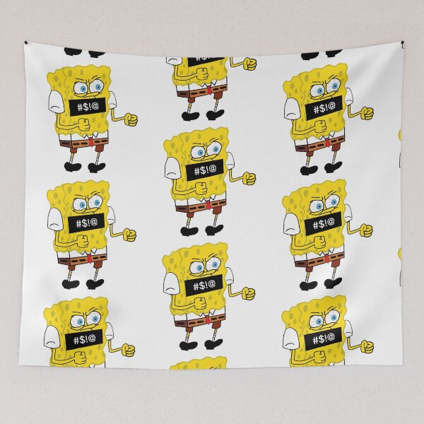 Item preview, Swearing spongebob  designed and sold by Smita Maharana.