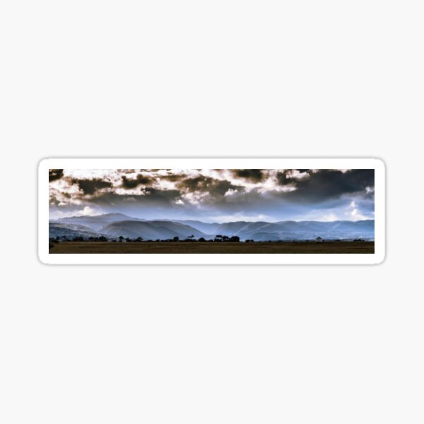 Item preview, Mt.Blackwood and the Lerderderg Gorge looking north from Parwan. designed and sold by Wildpix.