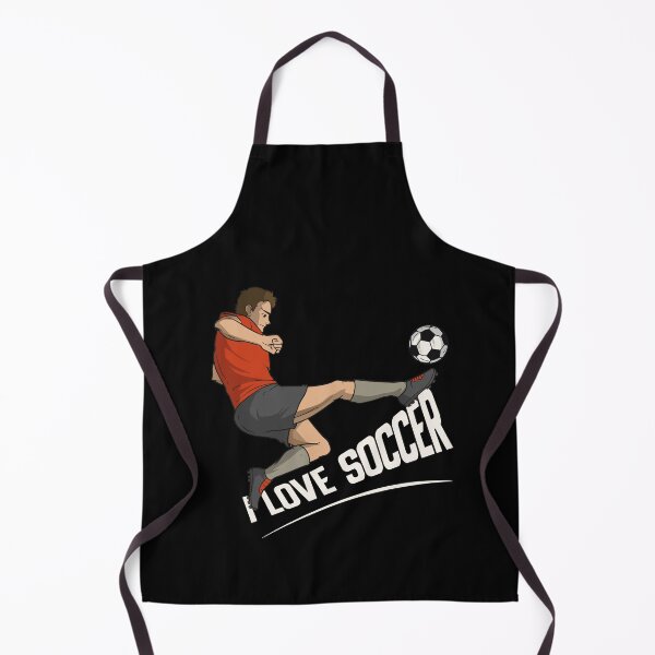Item preview, I love soccer | soccer player design designed and sold by FalkDania.