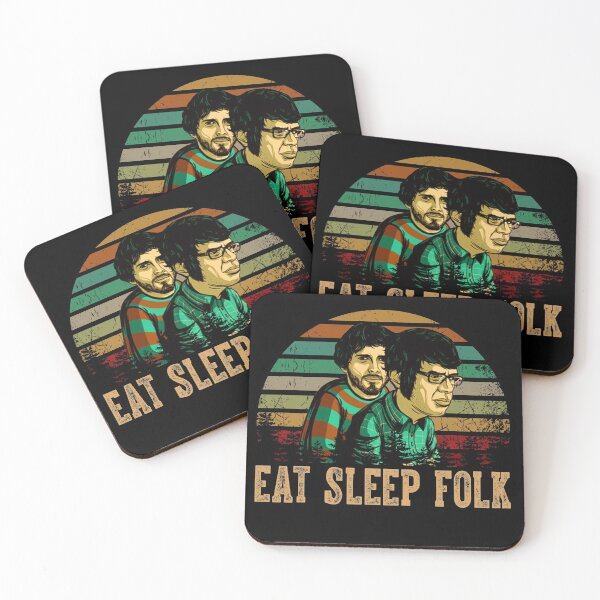 Item preview, vintage retro eat sleep folk the flight art of the conchords gift for fans designed and sold by banhtoxu95.