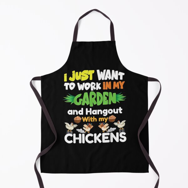 Item preview, I Just Want To Work In My Garden Mama Chicken designed and sold by manidala.