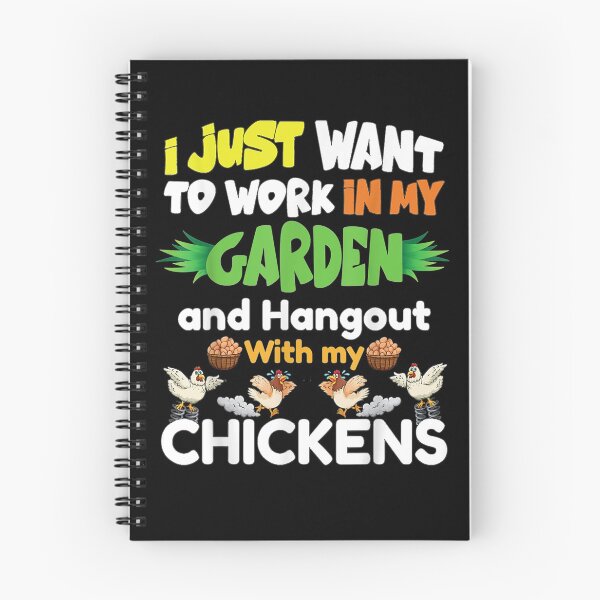 Item preview, I Just Want To Work In My Garden Mama Chicken  designed and sold by manidala.