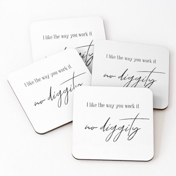 Item preview, I Like The Way You Work It No Diggity designed and sold by rofocreative.