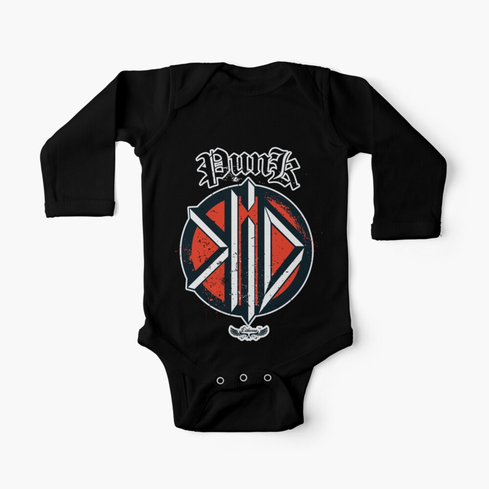 SDFE BODYSUITS Ramones Punk Rock Band Long Sleeve Newborn Onesies