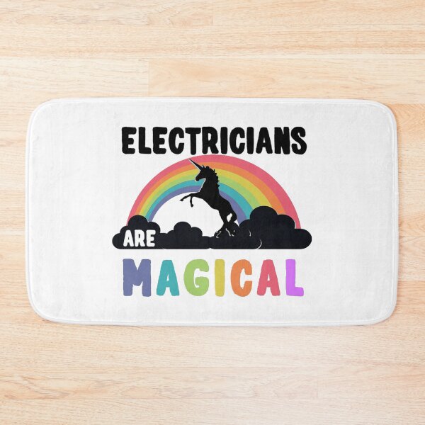 Item preview, electricians are magical black designed and sold by camposdd666.