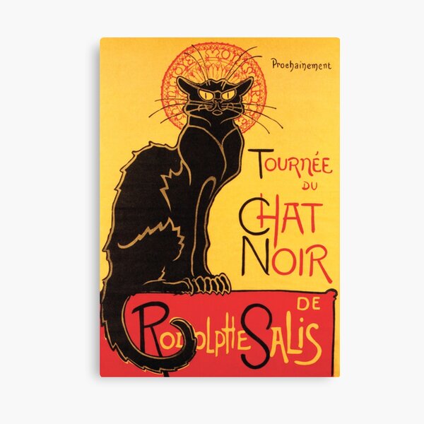 Item preview, Le Chat Noir Vintage Poster designed and sold by Vintage Designs +.