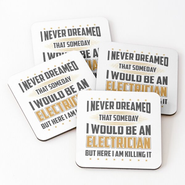 Item preview, funny electrician black designed and sold by camposdd666.