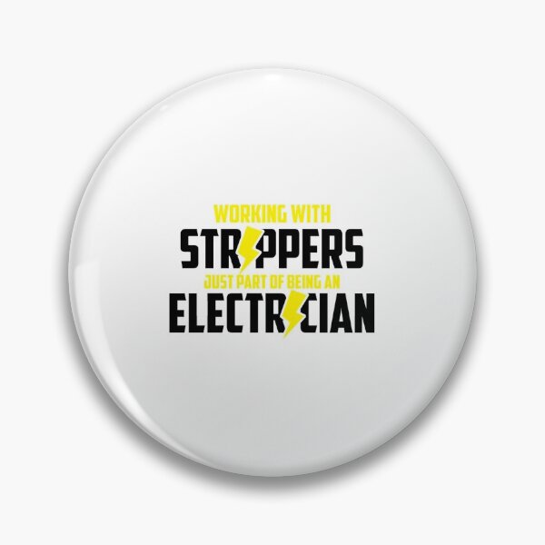 Item preview, funny electrician lineman strippers black designed and sold by camposdd666.