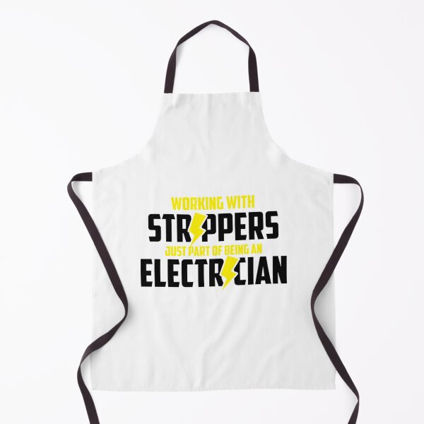 Item preview, funny electrician lineman strippers black designed and sold by camposdd666.