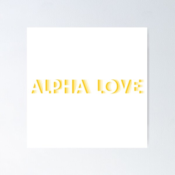 Item preview, Alpha Love designed and sold by Mint & Magnolia Design.