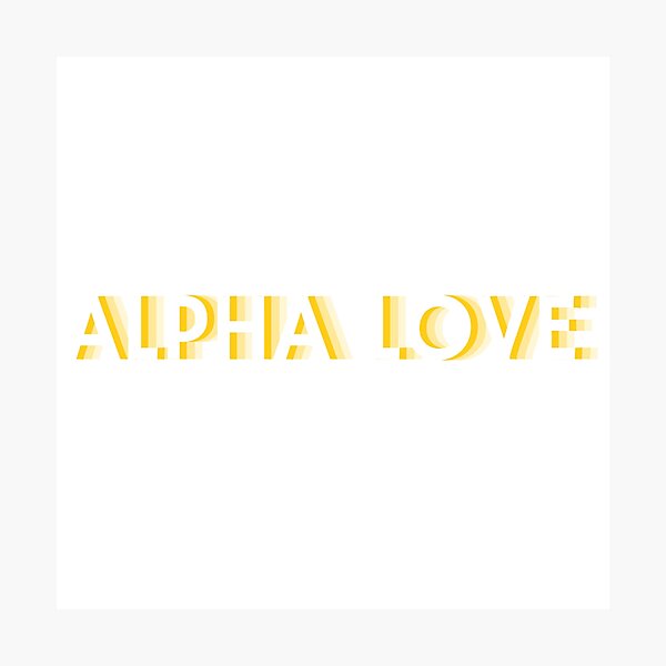 Item preview, Alpha Love designed and sold by Mint & Magnolia Design.