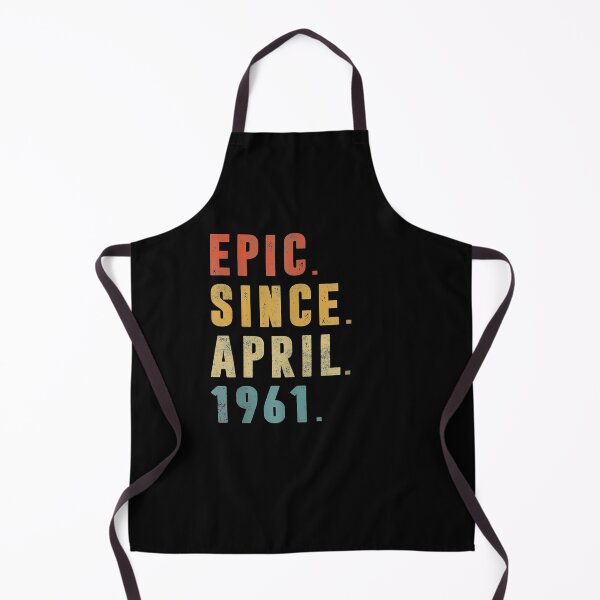 Item preview, Funny Epic Since April 1961 60th Birthday 60 Year Old Tees designed and sold by manidala.