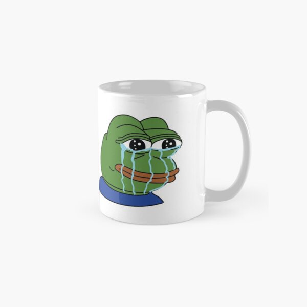 Pepega Mug Twitch BTTV Emote Mug Pepe the Frog Mug Feels 