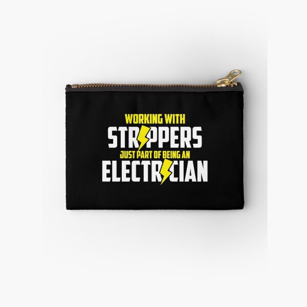 Item preview, funny electrician lineman strippers white designed and sold by camposdd666.