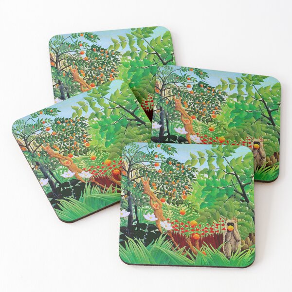 Item preview, Exotic Landscape by Henri Rousseau designed and sold by SimpleJoyStyle.
