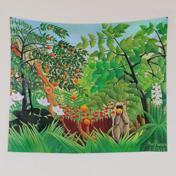 Item preview, Exotic Landscape by Henri Rousseau designed and sold by SimpleJoyStyle.