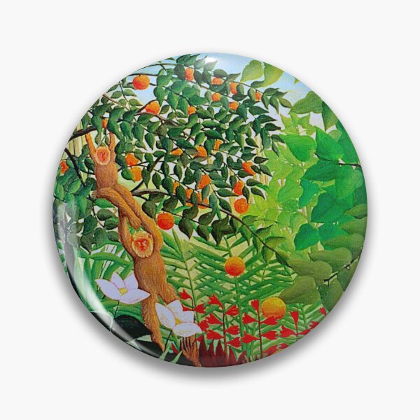 Item preview, Exotic Landscape by Henri Rousseau designed and sold by SimpleJoyStyle.