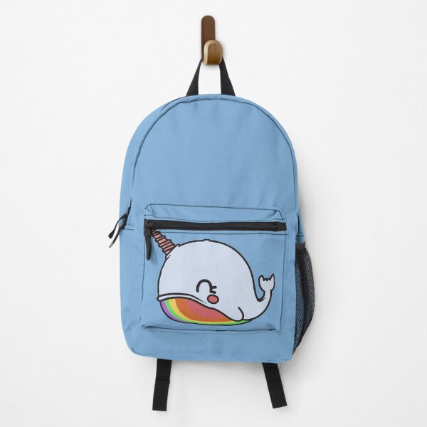 Item preview, Rainbow Narwhal in Cute Pose designed and sold by Desplaced.