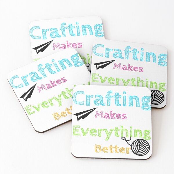 Item preview, crafting makes everything better even mondays designed and sold by PCpallavi.