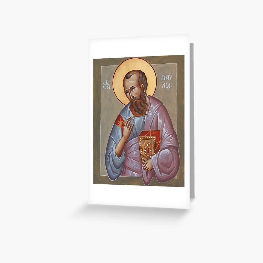 Apostle Paul Greeting Card