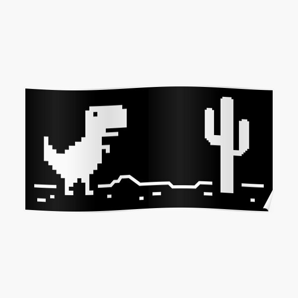 running dinosaur game offline