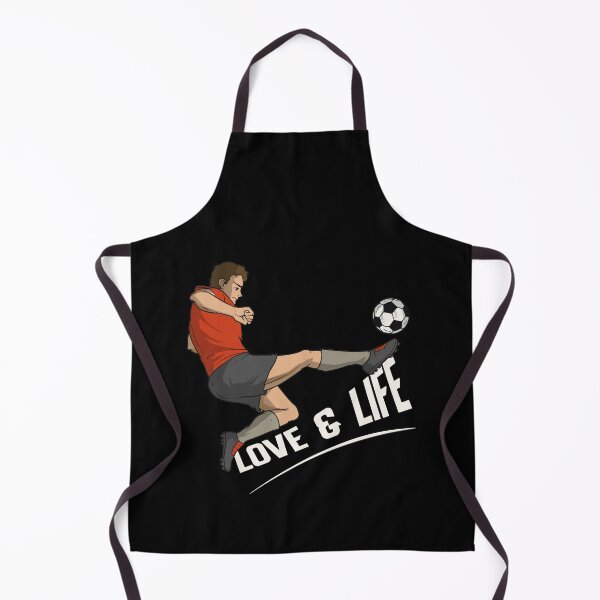 Item preview, Love & Life soccer player design designed and sold by FalkDania.