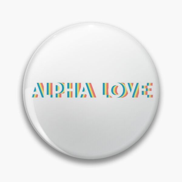 Item preview, Rainbow Alpha Love designed and sold by Mint & Magnolia Design.
