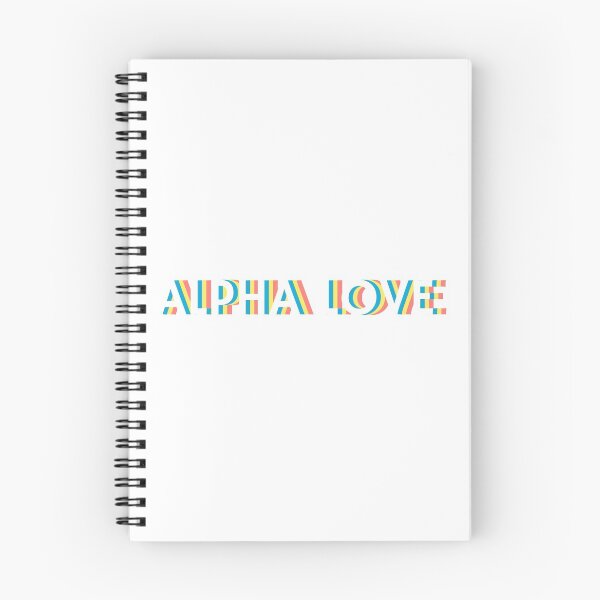Item preview, Rainbow Alpha Love designed and sold by Mint & Magnolia Design.