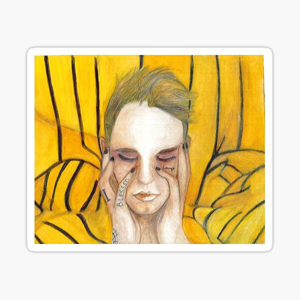 achille lauro Sticker