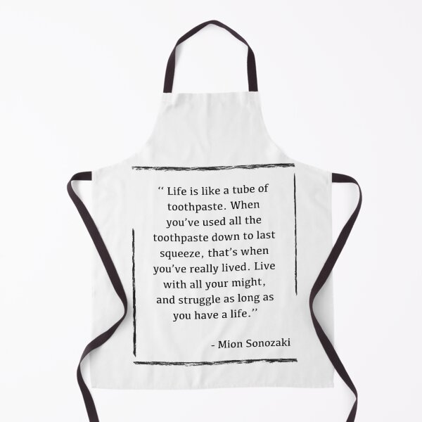 Item preview, Mion Sonozaki- Higurashi no Naku Koro Ni Quote - Life is toothpaste designed and sold by AnimeDesignX.