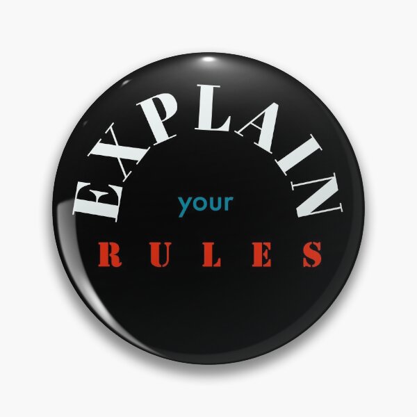 Item preview, explain your rules designed and sold by PCpallavi.