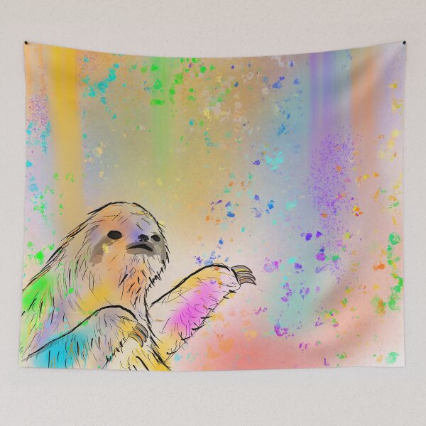 Item preview, Easy breezy Sloth  designed and sold by Treasuredreams.