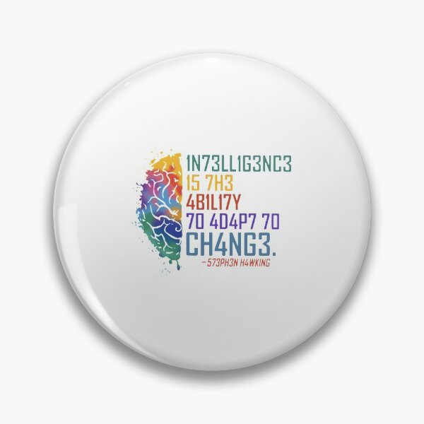Item preview, intelligence is the ability to adapt to change 2 designed and sold by camposdd666.