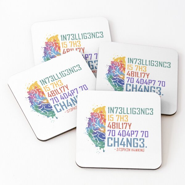Item preview, intelligence is the ability to adapt to change 2 designed and sold by camposdd666.