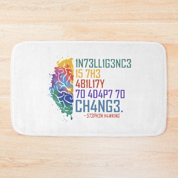 Item preview, intelligence is the ability to adapt to change 2 designed and sold by camposdd666.