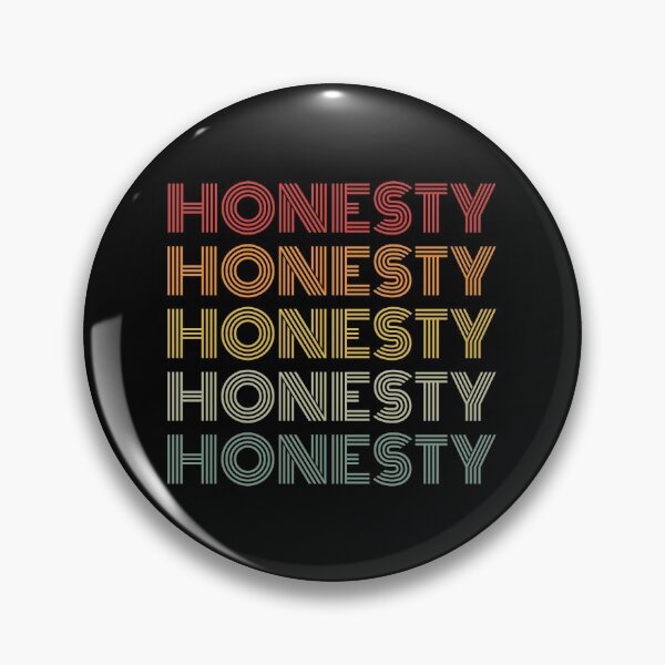 Item preview, Honesty Retro Style National Honesty Day designed and sold by MariosNydras.