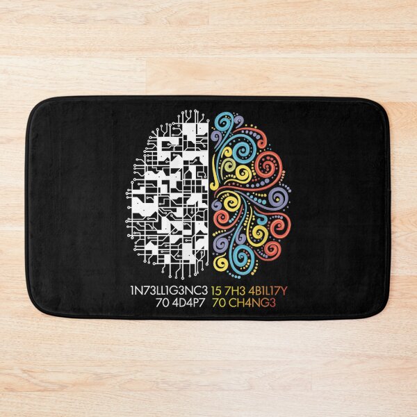 Item preview, intelligence is the ability to adapt to change white designed and sold by camposdd666.